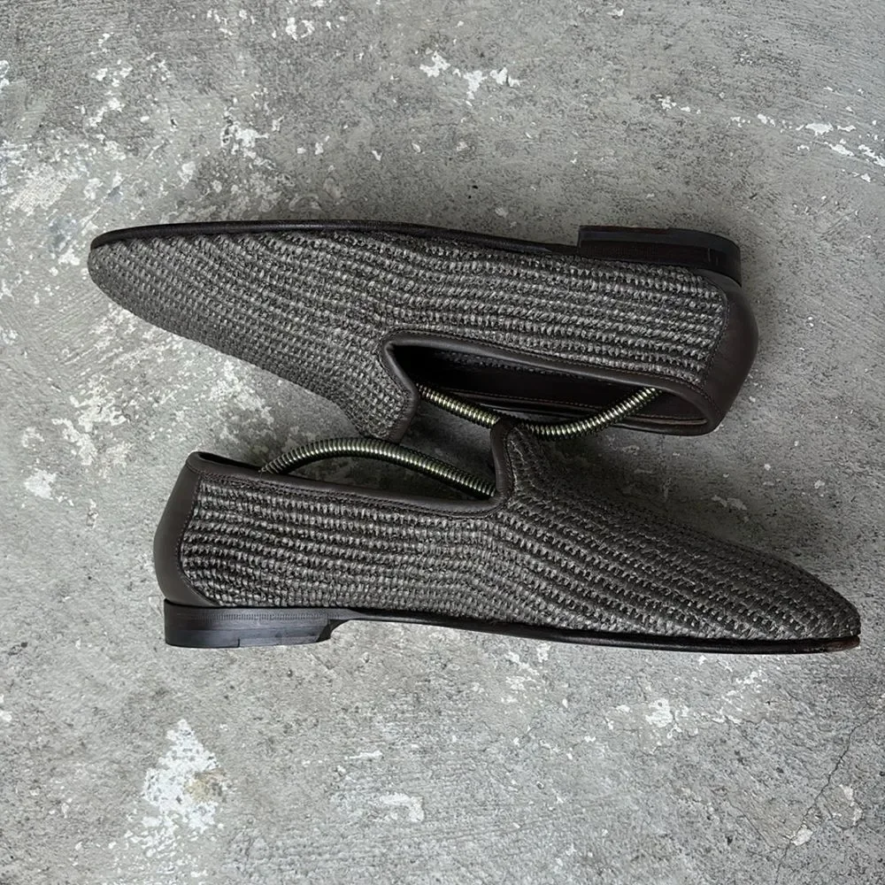 Manolo Blahnik Pitakara slip ons